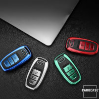 Silicone key fob cover case fit for Audi AX4 remote key
