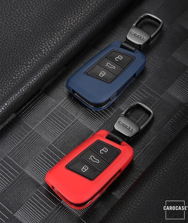 Silikon Schlüssel Cover passend für Volkswagen, Skoda, Seat Schlüssel, 9,95  €