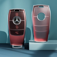 Coque de clé de voiture en TPU Mercedes-Benz clés