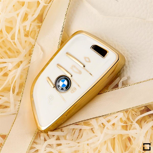 Coque de clé de voiture en TPU brillant compatible avec BMW clés, 9,90 €