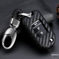 Silicone key fob cover case fit for Honda H10 remote key black