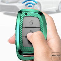 Coque de protection en silicone pour voiture Hyundai clé télécommande D1, D2