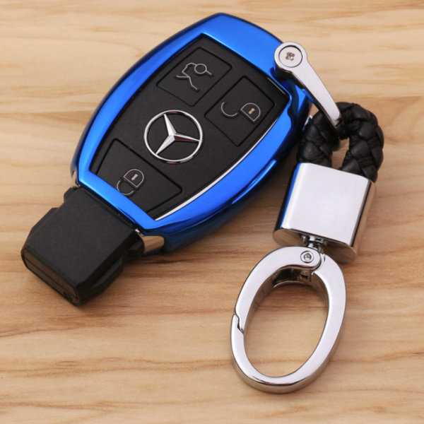Silicone key fob cover case fit for Mercedes-Benz M6, M7 remote key