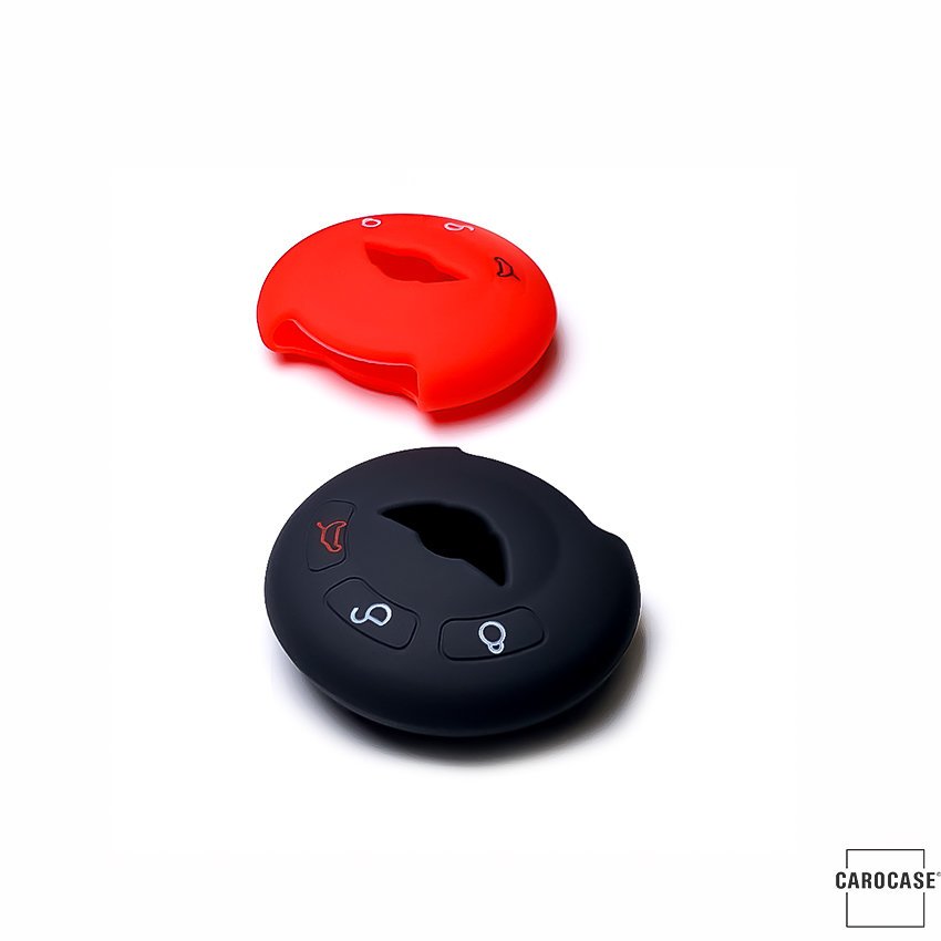 Télécommandes Pour Voiture - Accessoire Clé Compatible 2-bouton Coque  Silicone Souple Clef Voiture Rouge - Cdiscount Auto