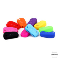 Silicone key fob cover case fit for Fiat FT1 remote key