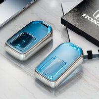 Funda de TPU galvanizada de lujo para llaves de coche Honda (tipo H13) | Carocase Premium