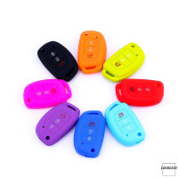 Silicone key fob cover case fit for Hyundai D7 remote key