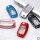 TPU Glossy Schutzhülle mit Tastenschutz passend für Ford Schlüssel  SEK4-F1-S112