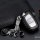 Coque de protection en silicone pour voiture Hyundai clé télécommande D1, D2 noir