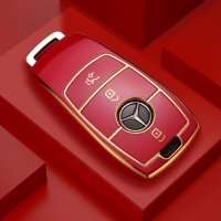 Funda protectora de TPU brillante para llaves Mercedes-Benz