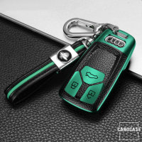 Coque de protection en silicone pour voiture Audi clé télécommande AX6