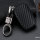 Silikon Carbon-Look Schlüssel Cover passend für Land Rover, Jaguar Schlüssel schwarz SEK3-LR2