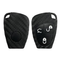 TPU key cover (SEK10) for Mercedes-Benz keys  - black
