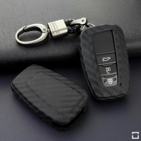 Silicone key fob cover case fit for Toyota T5, T6 remote...