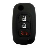 Silicone coque / housse clé télécommande pour Renault voiture  SEK1-R6