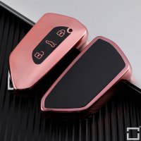 Silicone key fob cover case fit for Volkswagen V11 remote key