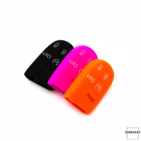 Silicone key fob cover case fit for Jeep, Fiat J4, J5,...