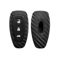 TPU Schlüsselhülle / Schlüsselcover (SEK10) passend für Ford Schlüssel - schwarz