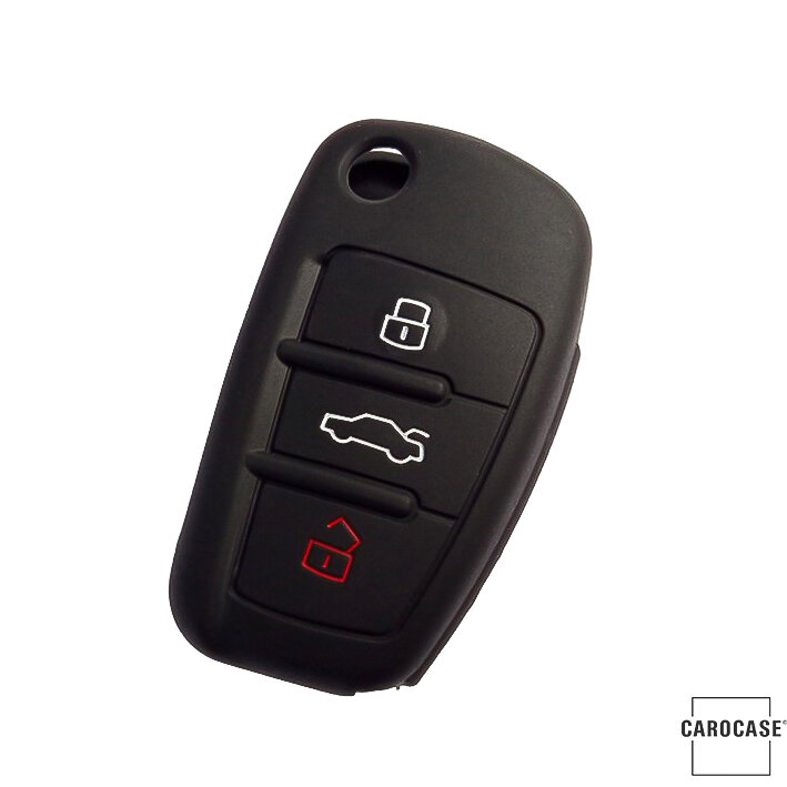 Silikon Schutzhülle / Cover passend für Audi Autoschlüssel AX3