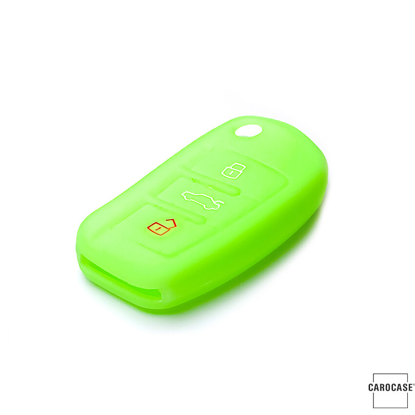 Silikon Schutzhülle / Cover passend für Audi Autoschlüssel AX3