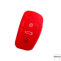 Silikon Schutzhülle / Cover passend für Audi Autoschlüssel AX3