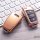 Silicone key fob cover case fit for Audi AX3 remote key gold