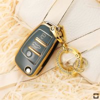 Funda protectora de TPU brillante (SEK18/2) para llaves Audi - azul