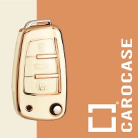 Cover chiavi (SEK18) in TPU lucido per Audi  - beige