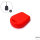 Silicone key fob cover case fit for BMW B1 remote key red