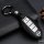 Silikon Carbon-Look Schlüssel Cover passend für Nissan Schlüssel schwarz SEK3-N5-1