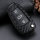 silicona, Metal, Cuero funda para llave de Audi AX3 negro