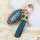 Glossy TPU key cover (SEK18/2) for Nissan keys - blue