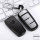 Silicone key fob cover case fit for Volkswagen V6 remote key black