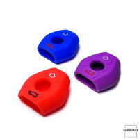 Silicone key fob cover case fit for BMW B2 remote key red