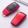 Glossy Silikon Schutzhülle / Cover passend für Mercedes-Benz Autoschlüssel M9 rot