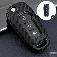Cover Guscio / Copri-chiave silicone compatibile con Ford F2 nero