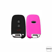 Cover Guscio / Copri-chiave silicone compatibile con Hyundai, Kia D3 nero