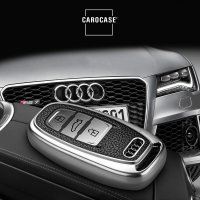 Cover Guscio / Copri-chiave silicone compatibile con Audi AX4 rosso