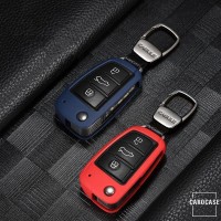 Cover Guscio / Copri-chiave silicone compatibile con Audi AX3 blu