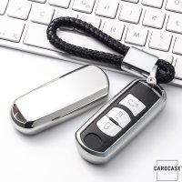 Cover Guscio / Copri-chiave silicone compatibile con Mazda MZ1, MZ2 oro