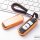Silicone key fob cover case fit for Mazda MZ1, MZ2 remote key gold