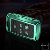 Cover Guscio / Copri-chiave silicone compatibile con Land Rover, Jaguar LR1 rosso