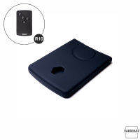 Cover Guscio / Copri-chiave silicone compatibile con Renault R10 nero