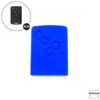 Cover Guscio / Copri-chiave silicone compatibile con Renault R10 blu