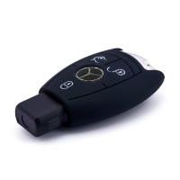 Cover Guscio / Copri-chiave silicone compatibile con Mercedes-Benz M7 nero
