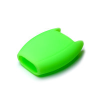 Cover Guscio / Copri-chiave silicone compatibile con Mercedes-Benz M7 verde (illuminante)