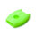 Cover Guscio / Copri-chiave silicone compatibile con Mercedes-Benz M7 verde (illuminante)