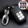 Silikon Carbon-Look Schlüssel Cover passend für Honda Schlüssel schwarz SEK3-H11-1