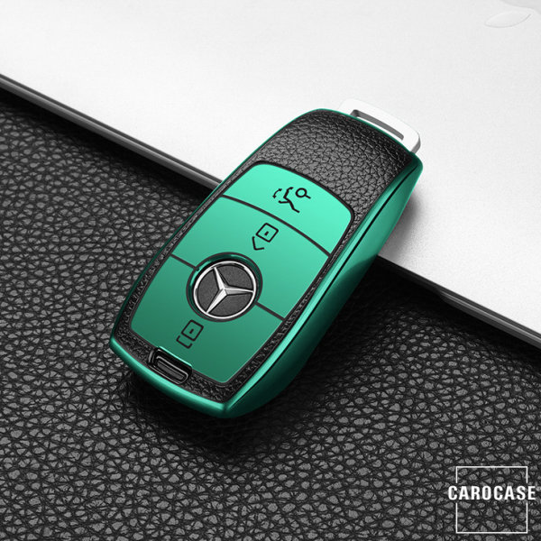 silicona funda para llave de Mercedes-Benz M9 verde
