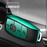 Cover Guscio / Copri-chiave silicone compatibile con Mercedes-Benz M9 verde